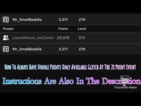 (Presentation Experience) OP Infinite Double Points GLITCH!