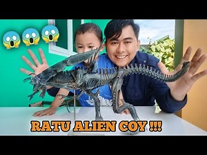 NECA ALIENS QUEEN DELUXE | unboxing MAINAN RATU ALIEN XENOMORPH #alien #ratualien #xenomorph