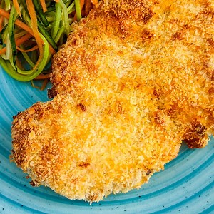 Easy 4-Ingredient Air Fryer Chicken Schnitzel