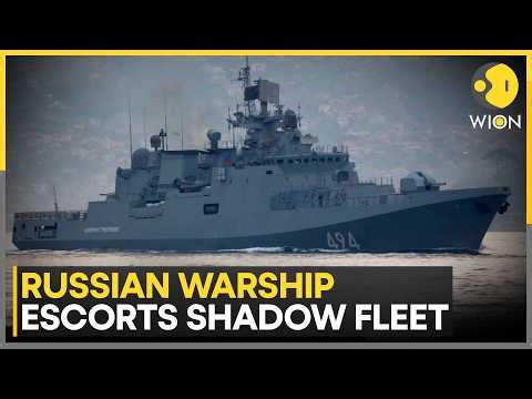 Russian Warships Escort Shadow Fleet, Admiral Grigorovich In British Waters | WION News