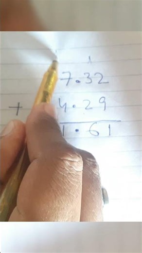 Mastering Decimal Addition Made Simple#shorts