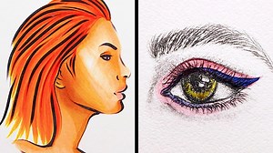 Satisfying coloring techniques that'll relax you: | 5-Minute Crafts Men