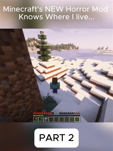 Minecraft's NEW Horror Mod Knows Where I live.. - Part 2 (creds: Kairone) #fyp #minecraft #youtube #viral #foryoupage