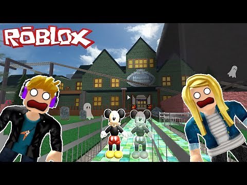 Roblox Disney World Ultimate Theme Park!!! - Haunted Mansion👻👻😱💀💀