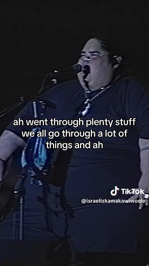 “I’ve been on many journey’s….” With israel, you think he’s going to go one way, then his comedic timing takes you some where completely unexpected! #hawaiian #israelkamakawiwoole #overtherainbow #ukulele #hawaiianmusic #legend #fyp