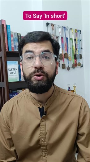 Different ways to say 'in short' | How to say something in short . . #dailyusesentences #dailyuseenglish #englishphrases #englishgrammartips #learnenglish #englishgrammar #pronunciationtips #ieltstips #ieltspreparation #ieltsvocabulary #ielts #englishpronunciation #englishlearning #spokenenglish #englishvocabulary | English by Siddharth