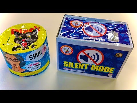 These Fireworks Make NO NOISE (Impossible?)