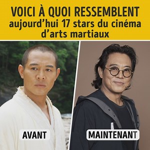 79K views · 1K reactions | À quoi ressemblent aujourd'hui plus de 30 vedettes de films d'arts martiaux ? | Sympa | Facebook