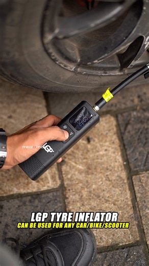 🛞 LGP TYRE INFLATOR – COMPACT POWER FOR EVERY RIDE! ⚡️🏍 Never get stranded again with the LGP Tyre Inflator, your go-to portable air pump for bikes, scooters, and cars. Designed for quick, accurate, and effortless inflation — anytime, anywhere! 🚗💨 ✅ Fast Inflation System – Pumps tyres in minutes ⏱️ ✅ Digital Pressure Gauge – Accurate PSI reading every time 📊 ✅ Compact & Portable Design – Easy to carry in your ride bag 🎒 ✅ LED Light for Night Use – Perfect for emergencies 🌙 ✅ Multi-Vehicle