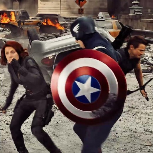 First battle...... #movie #avengers