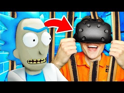 Escaping RICK'S SECRET PRISON In VR