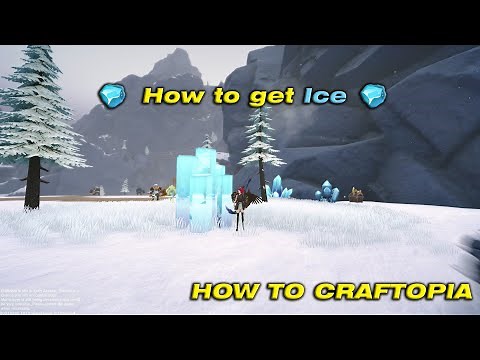 How to get Ice (HOW TO CRAFTOPIA)