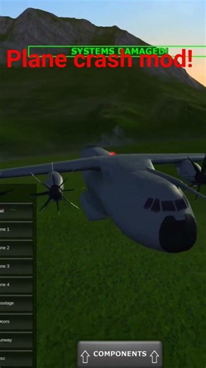 PLANE CRASH MOD