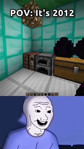 POV :- ITS 2012 🥺 NOSTALGIA #viral #minecraft