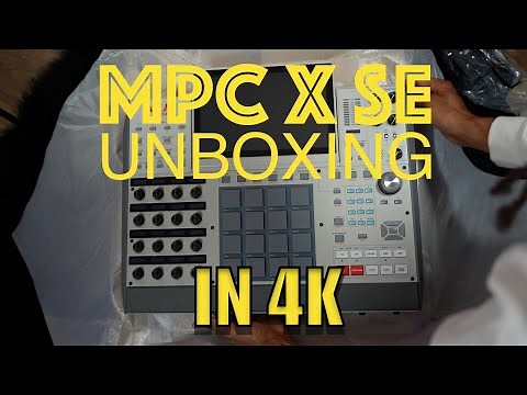 MPC X SE Unboxing in 4K Music Production Center