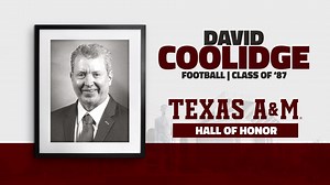 Congratulations to Texas A&M Football's David Coolidge '87, the newest member of the Texas A&M Lettermen's Association Hall of Honor! #gigem | Texas A&M Athletics