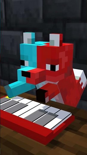 Bongo ̶C̶A̶T̶ (FOX)🦊 #minecraftanimation #cute #fox #bongocat