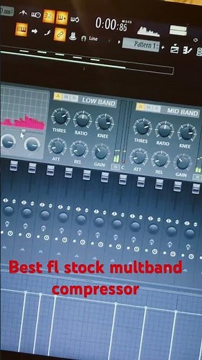 Fl studio best stock multiband compressor 🤌