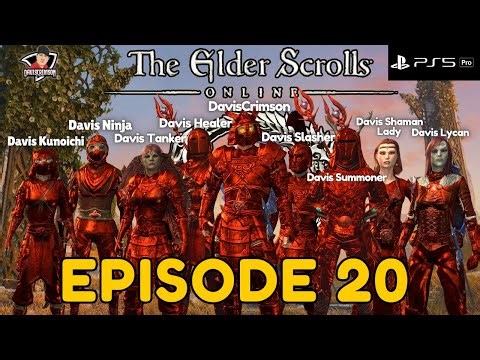 🔴(PS5 PRO) TESO | Episode 20 | EU Server | CP LVL 720++ | Grinding 9 Characters Time!!