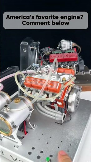 Cison V8 engine model kit #engine #v8 #kit #model #miniengine #enginemodel