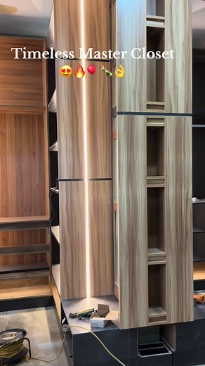 Timeless Master Closet Design: Boss & Madam Walk-In Closet