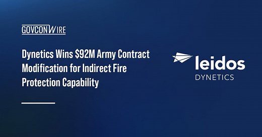 Dynetics Wins $92M Army Contract for IFPC Weapon System