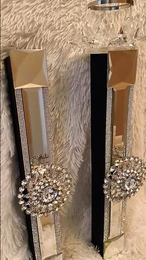 Luxury Look for Less ✨ DIY Home Projects | Glam Crystal Decor in Seconds