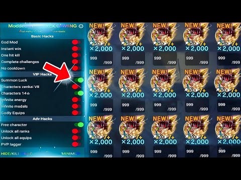 Dragon Ball Legends SUMMON HACK 🤩 / GUARANTEED LEGEND BARDOCK / VIP Mod Menu V6.22.0
