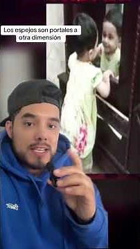 Mirrors are portals to another dimension.