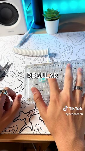 Comment if i should post a full soundtest #cerakey #ceramickeycaps #futureofgaming #mechanicalkeyboard #customkeyboard #keyboardreccomendation #gamingsetup #pcsetup #unboxing #keyboardbuild #keycaps #technology #tech #crocatech #keyboardsuggestions