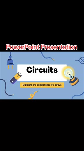 Circuits physics PowerPoint Presentation #powerpoint #ppt #circuits #physics #students #foryou