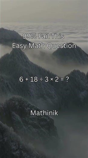 99% Fail This Simple Math Question 😱 | Can You Solve It? #mathinik #maths #basicproblems
