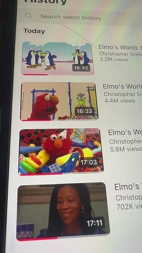 Chasing the cheese 🧀 Telly Elmo Zoe baby bear