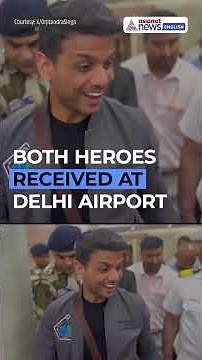 ISRO Heroes Return: Astronauts Land in Delhi to Grand Welcome