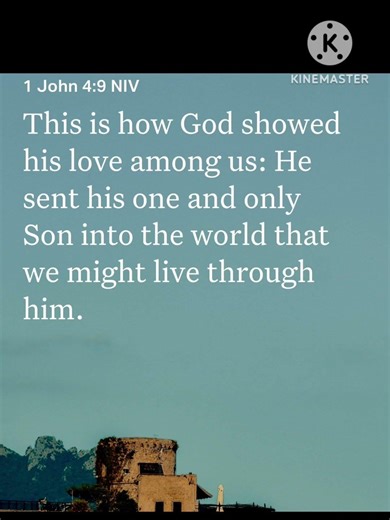 1 John - Chapter 4 Verse 9
