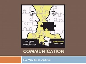 COMMUNICATION - SlideServe