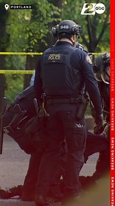 7K views · 56 reactions | Video from earlier Thursday shows a group of anti-war protesters with makeshift shields running out of the Portland State University library where they had been barricaded for days. Police detained one individual nearby and carried the person away. Police said at least 12 people were arrested Thursday, including a few students. #katunews #protests #portlandnews | KATU News | Facebook
