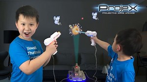 PROJEX Projecting Arcade Game from the Makers of Laser X - video Dailymotion
