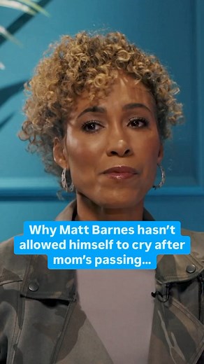 10K views · 206 reactions | Matt Barnes was crushed when his mom died just 26 days after being diagnosed with cancer. That was almost 17 years ago, yet he still hasn’t allowed himself to cry. The former NBA “bad boy” is finally dealing with his own mental health, and it is transforming his entire life. Grateful that @mattbarnes_9 is choosing to be open about this part of his personal journey.#sagesteeleshow | Sage Steele | Facebook