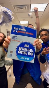 Let’s Goooooo! 🎉1,500 donors have already impacted the future of Seton Hall University! If you haven’t already made your gift, there’s still time! Let’s Go. #setonhallgivingday | Seton Hall University Alumni