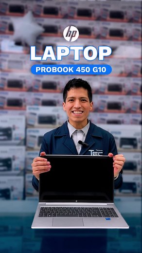 💻⚡¡LA LAPTOP HP PROBOOK 450 G10 LO AGUANTA TODO! ⭐ Gracias a su CERTIFICACION MILITAR MIL -STD 810H te ofrecerá un rendimiento increíble. ⚡ #HpProfesional#tecnology #hp #laptop #laptops #tec