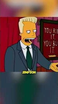 Homer gained more favor with the company after growing his hair long. #animerecap #TheSimpsons