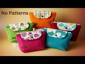 How to Make a DIY Handy Pouch with a Hidden Pocket (Easy & Practical)