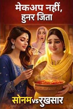 मेकअप नहीं हुनर जीता | #moralstory #kahani #shortvideo #kahaniya #facts #ai #aivideo