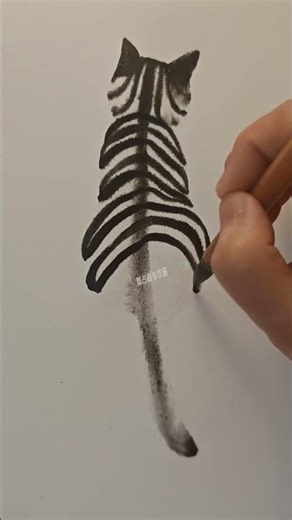 Fun And Simple Line Drawings~Use Toilet Paper To Draw A Beautiful Girl In Blue Cheongsam!