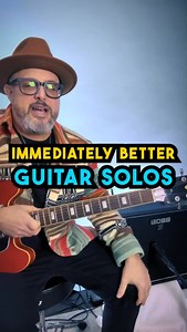 Most beginners get lost wandering the pentatonic, jumping around the neck without a clear idea. The fastest fix is repeating a short phrase. Even three notes looped with confidence instantly sound more musical and intentional. Audiences react to patterns they can latch onto, and repeating a lick creates that hook. Try taking a tiny piece of the scale and play it several times in a row. Your solo feels tighter, more expressive, and way easier to navigate. | Marty Schwartz
