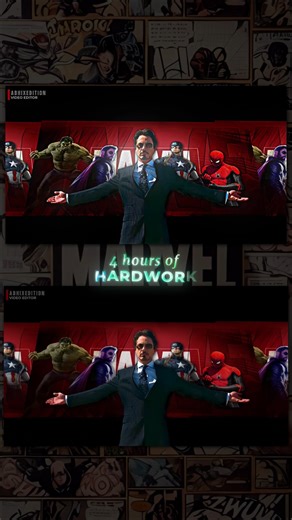 Marvel Cinematic 3D Motion Graphics | Alight Motion Tutorial (AE Style) 🚀 #edit #alightmotion