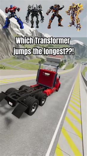 crash logic | Transformers… assemble! 🚗⚡ Which Cybertron legend jumps the farthest? Optimus vs Bumblebee vs Hot Rod vs Barricade — LET THE BATTLE BEGIN!”... | Instagram