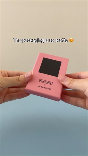 ‪@BLACKPINK‬ x MOLESKINE mini notebook💗 #unboxing #blackpink #mini #kpop #pink #notebook #asmr