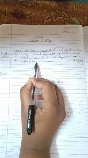 Debate Writing Format #class9th #class10th #class11th #class12th